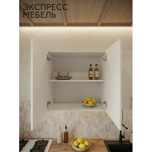 Кухня Амелия - цвет фасада белый