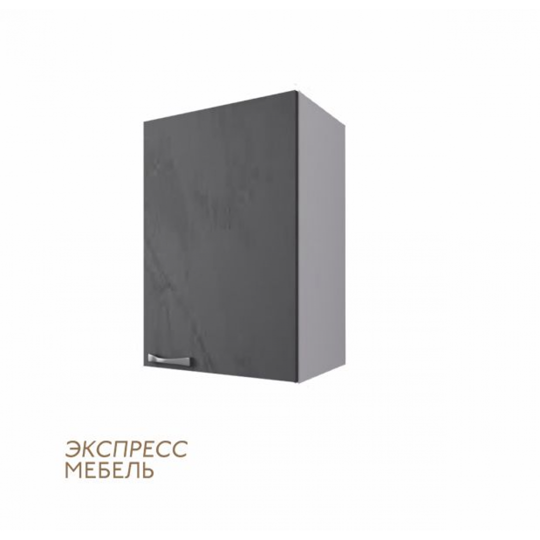 Кухонный модуль верхний- цвет фасада графит софт.Ширина 40см.В1д400.№37