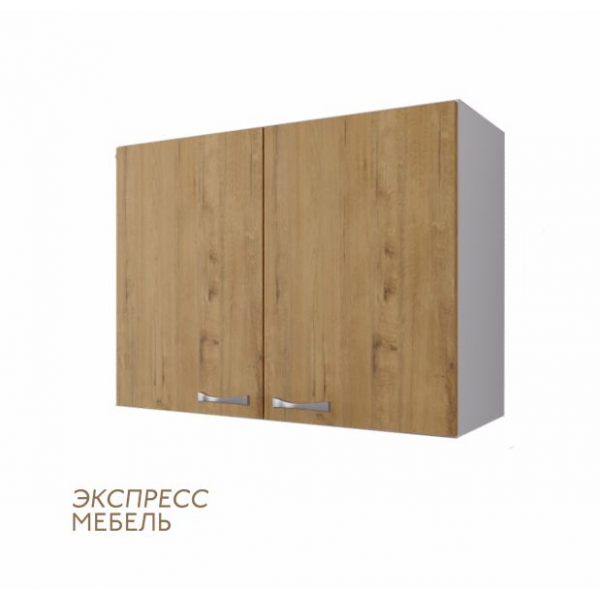 Кухонный модуль верхний- цвет фасада дуб бунратти. Ширина 80см.В2Д800
