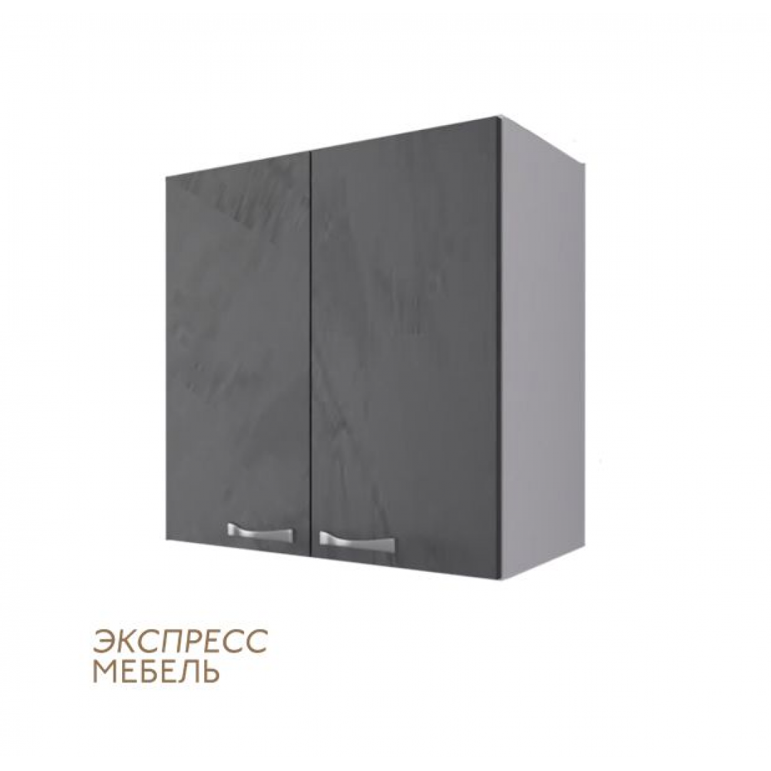 Кухонный модуль верхний-цвет фасада графит софт.Ширина 60см. ВП 600.№43
